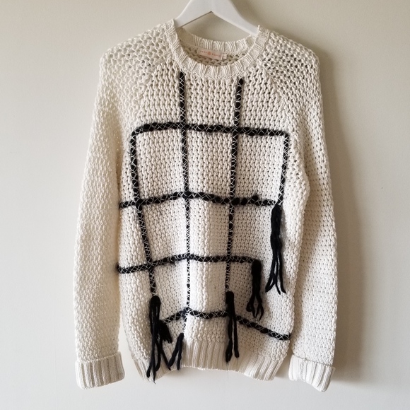 Tory Burch Sweaters - Tory Burch Tassel Knit Sweater